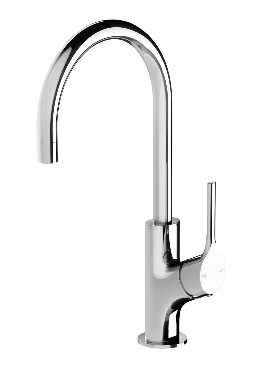 Sink Mixer Gooseneck 160 Chrome
