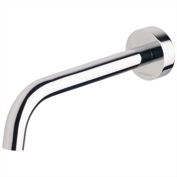 Bath Outlet Curved 180 Chrome