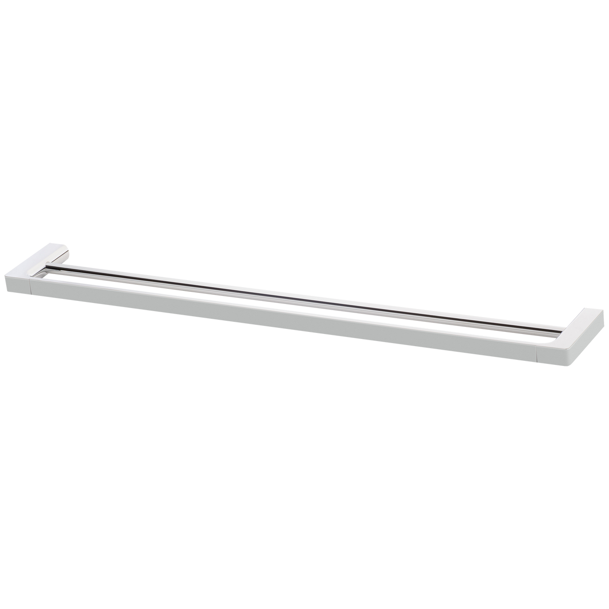 Towel Rail Double 800 Chrome