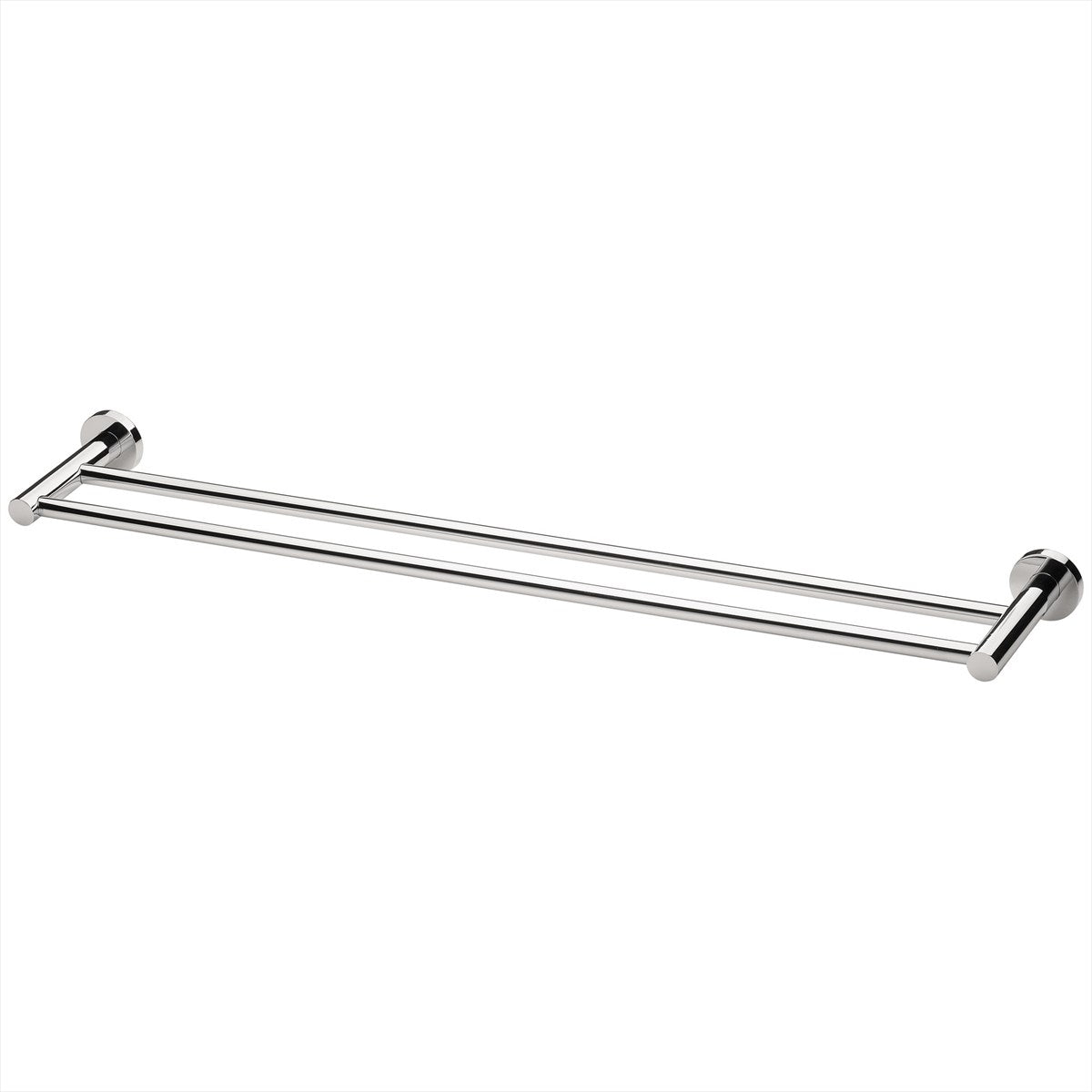 Towel Rail Double 800 Chrome