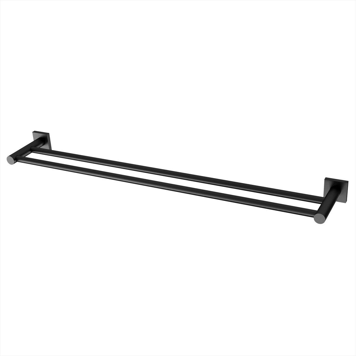Towel Rail Double 800 Matte Black