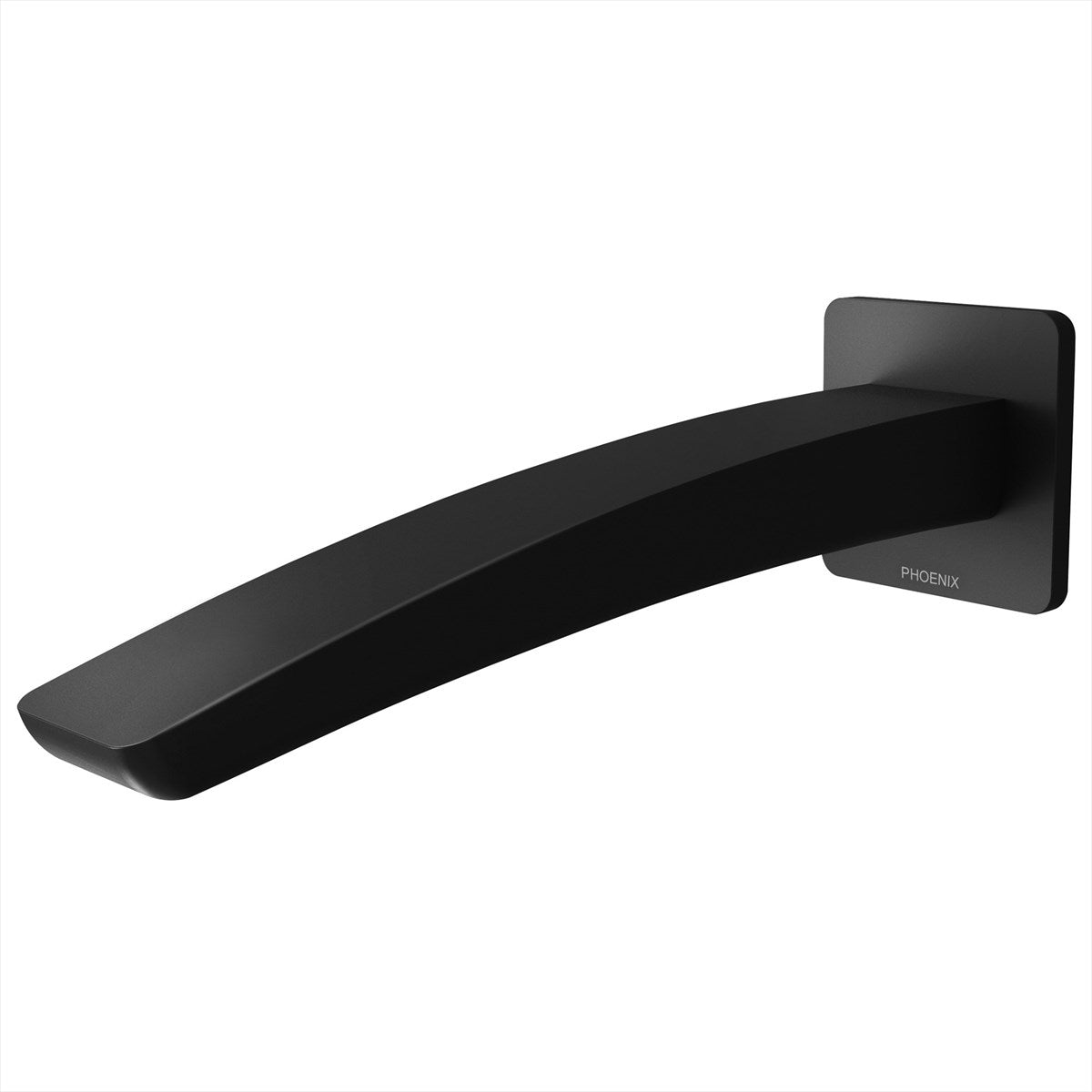 Bath Outlet Straight 180 Matte Black