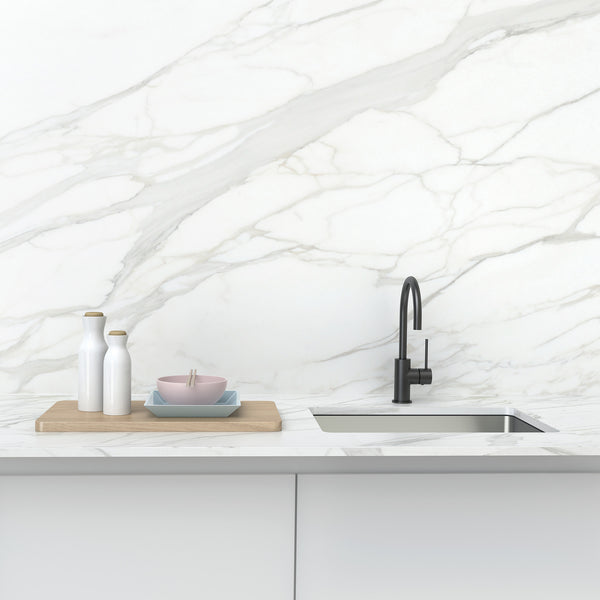 Sink Mixer Gooseneck 220 Matte Black - lifestyle view