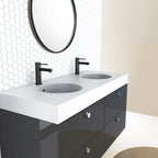 Basin Mixer Matte Black - lifestyle view