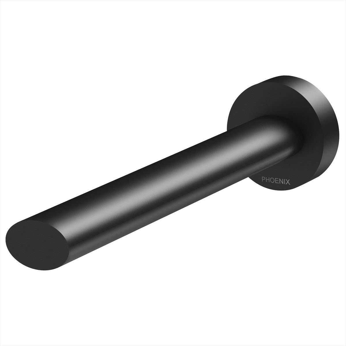 Bath Outlet Straight 180 Matte Black