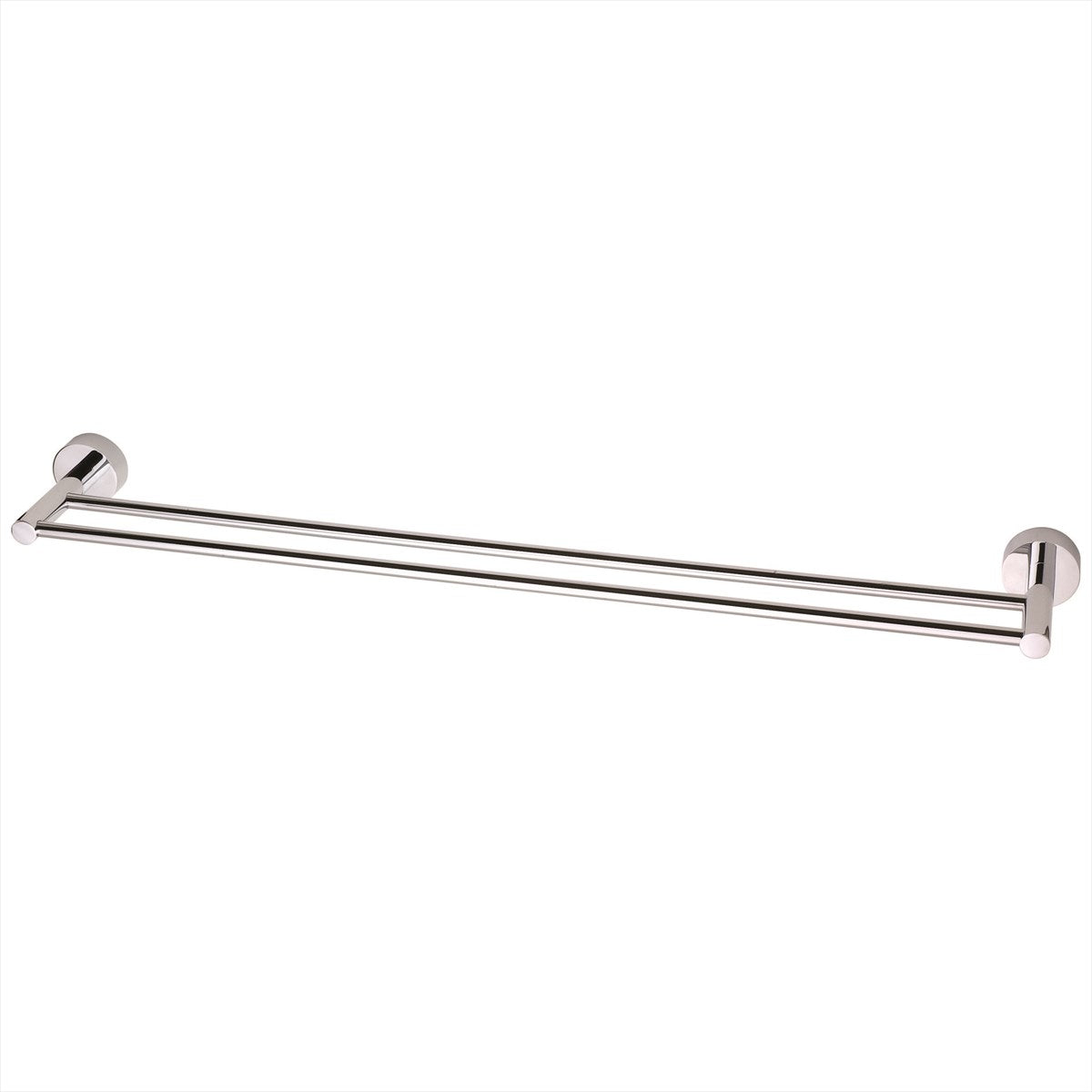 Towel Rail Double 760 Chrome