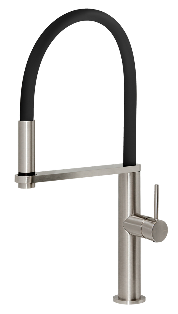 Sink Mixer 200 Brushed Nickel