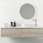 Vessel Basin Mixer Brushed Nickel - lifestyle view