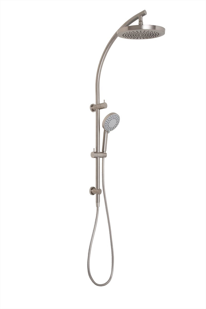 Twin Shower Brushed Nickel
