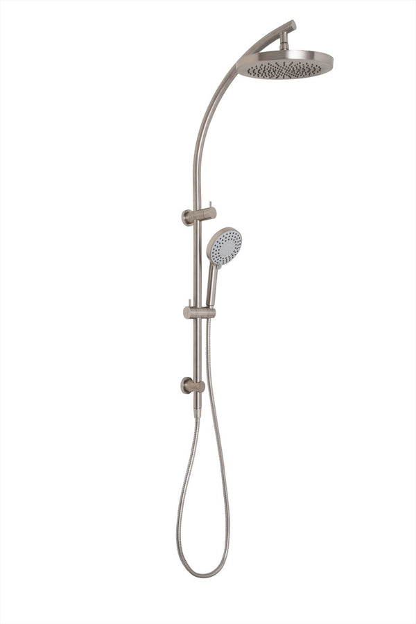 Twin Shower Brushed Nickel