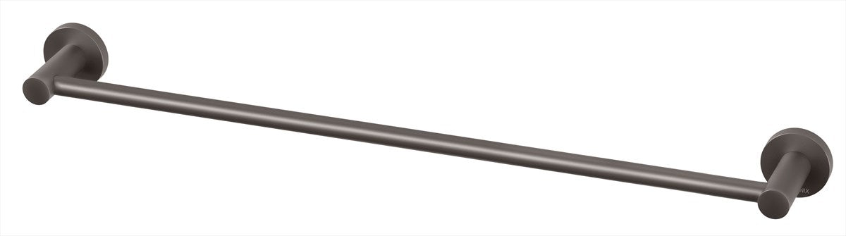 Towel Rail Single 600 Gun Metal