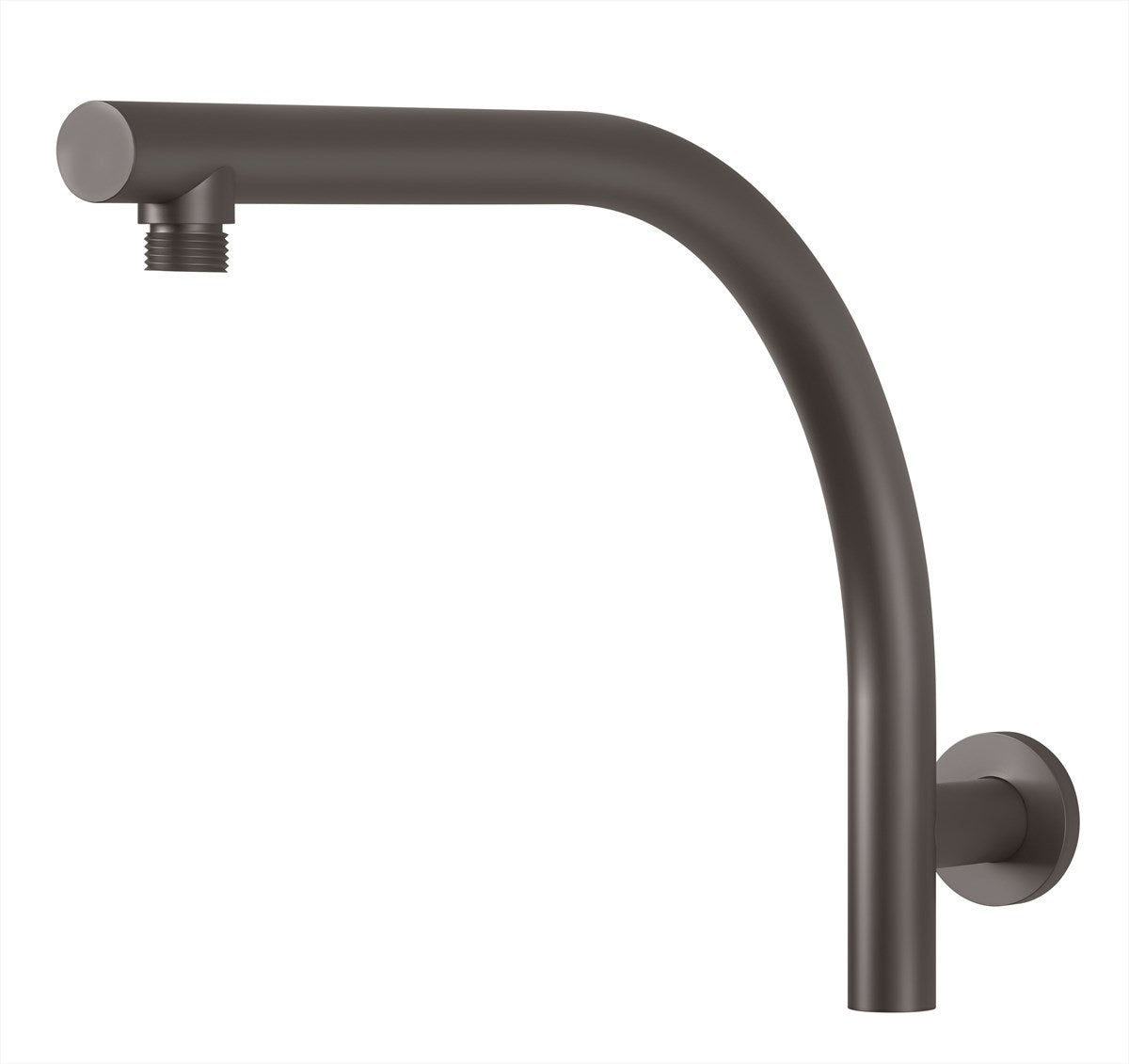 Shower Arm only Upswept 407 Gun Metal