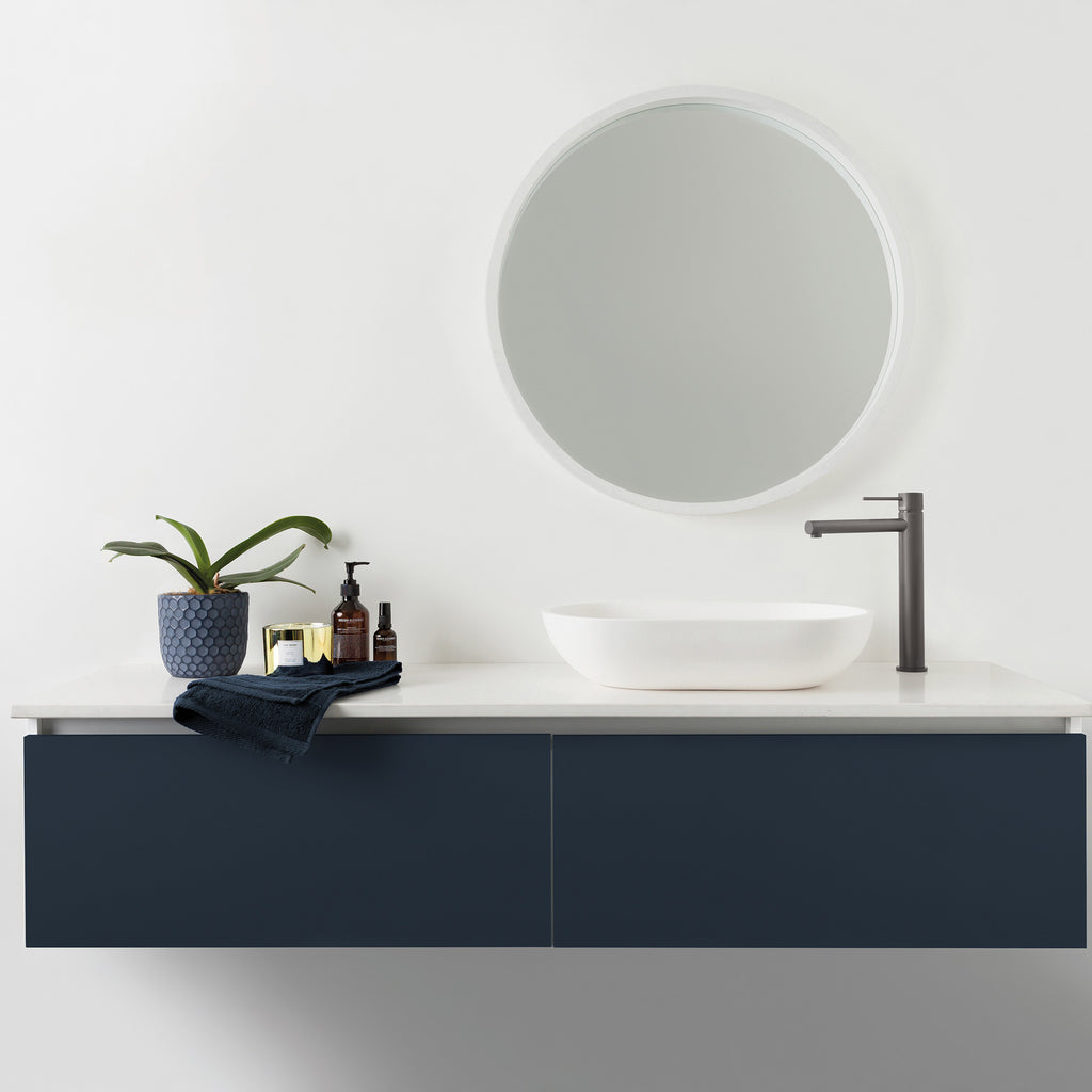 Vessel Basin Mixer Gun Metal - lifestyle view