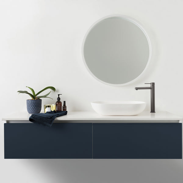 Vessel Basin Mixer Gun Metal - lifestyle view