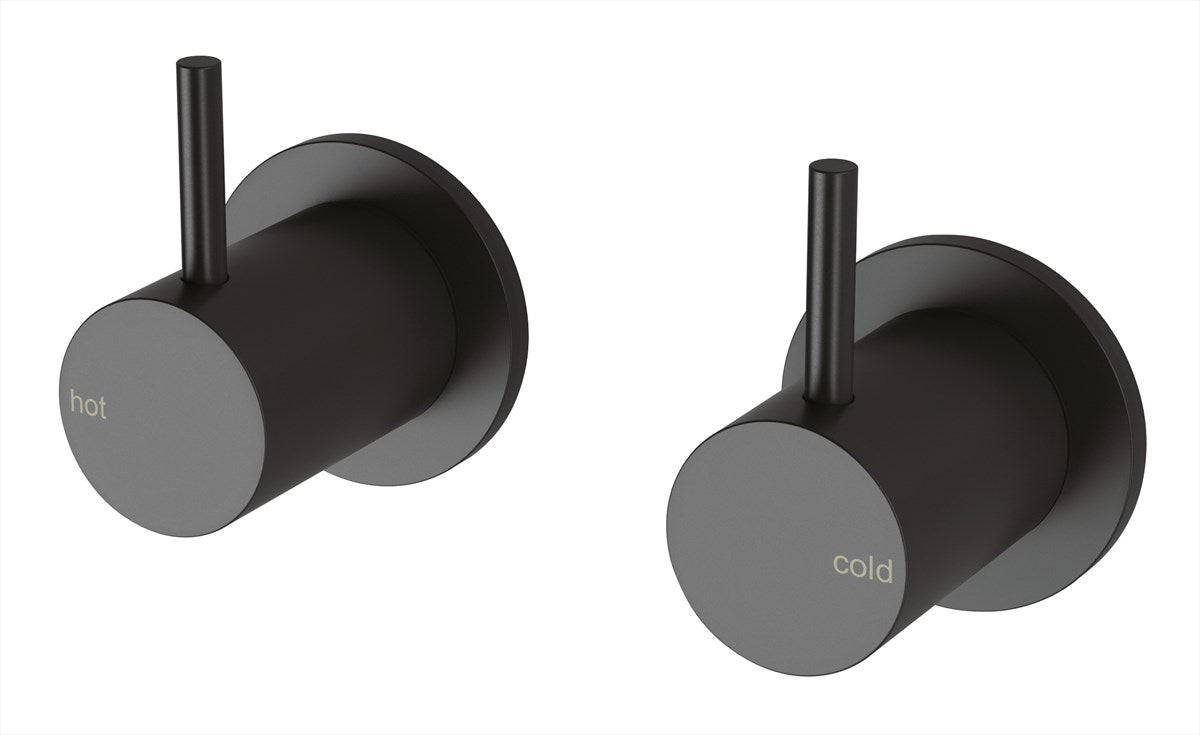 Wall Top Assembly Matte Black