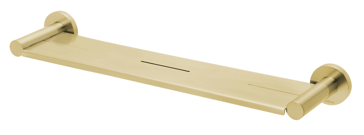 Shower Shelf 424 Brushed Gold