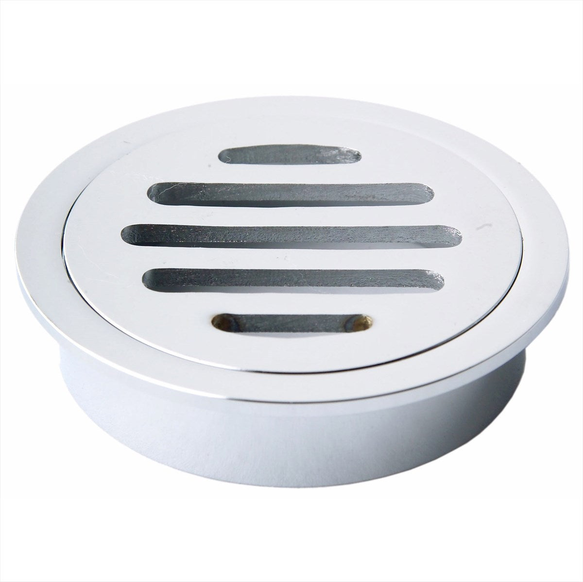 Grate Rnd 84x84x80mm Short Tail CP