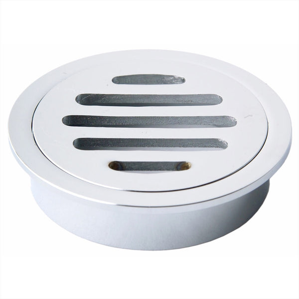 Grate Rnd 84x84x80mm Short Tail CP