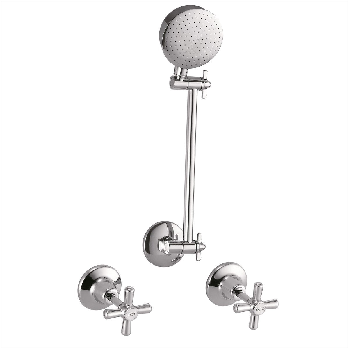 3 Piece Shower Sets Chrome