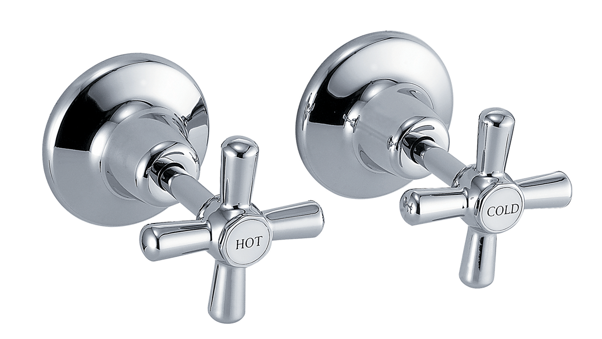 Wall Top Assembly Chrome