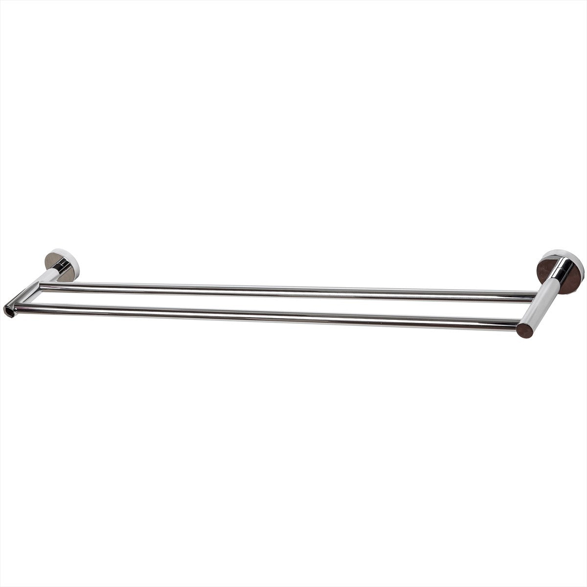 Towel Rail Double 750 Chrome