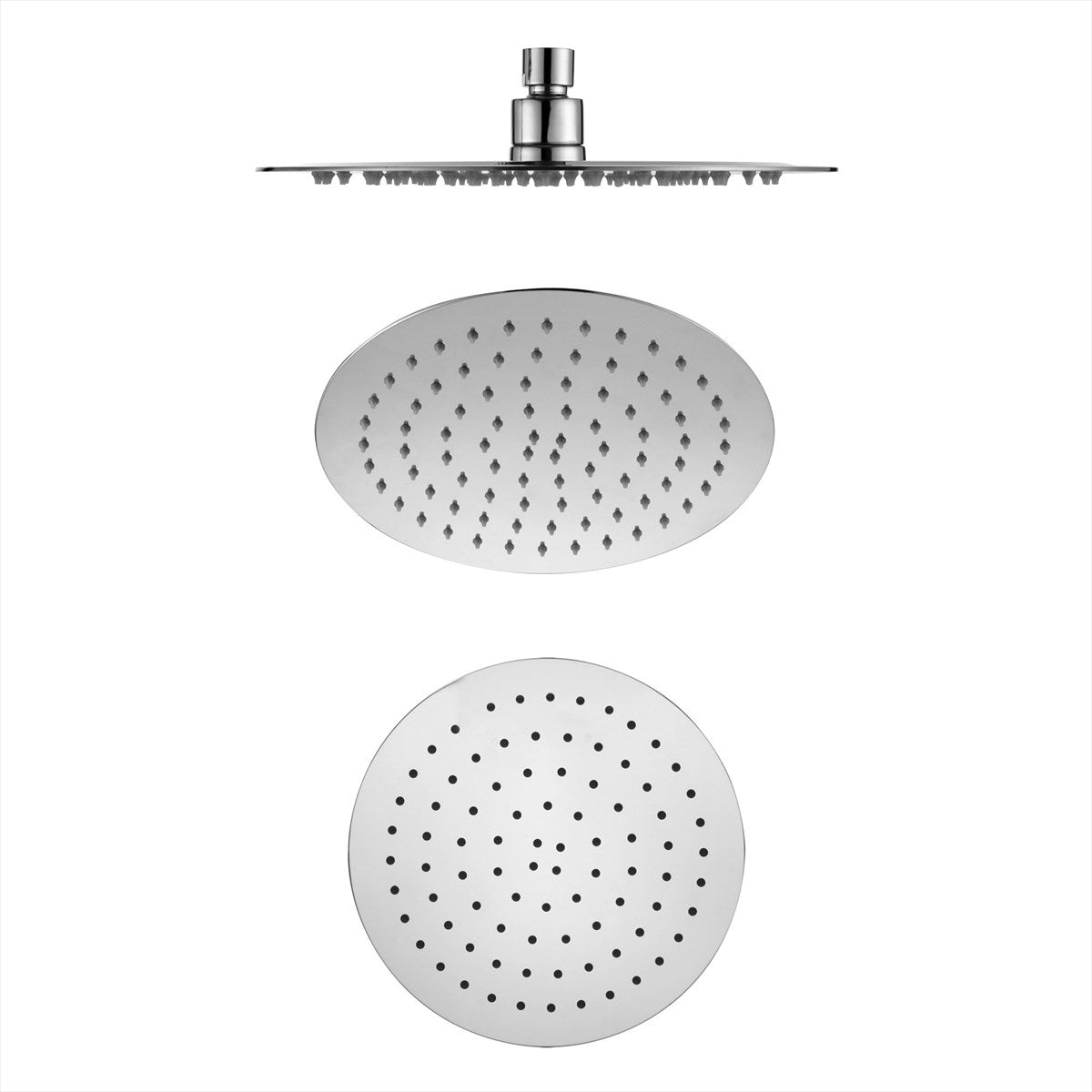 Shower Head only Round 200 Chrome