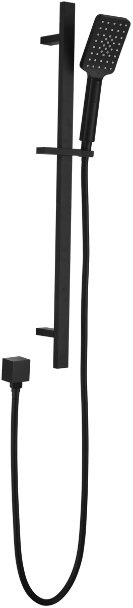 Rail Shower Matte Black