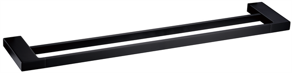 Towel Rail Double 800 Matte Black