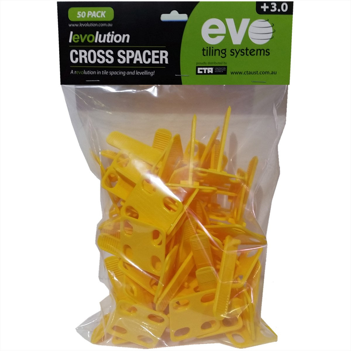 Cross Spacer 3mm 50 Pack