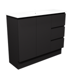 1000 Vanity Ensuite Doors & Drawers with Ceramic Basin Top