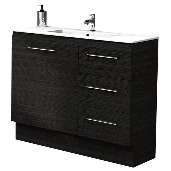 1000 Vanity Ensuite Doors & Drawers with Ceramic Basin Top