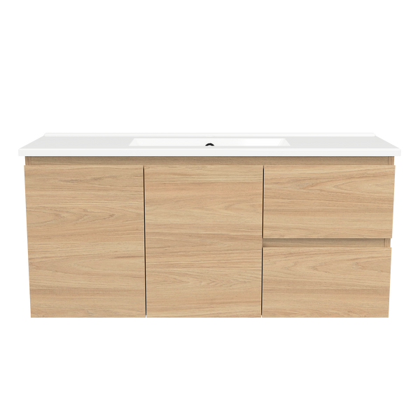 1000 Vanity Ensuite Doors & Drawers with Ceramic Basin Top