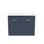 600 Vanity Ensuite Doors Only with Ceramic Basin Top