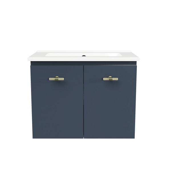 600 Vanity Ensuite Doors Only with Ceramic Basin Top