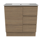 800 Vanity Ensuite Doors & Drawers with Ceramic Basin Top