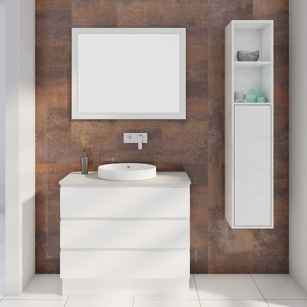 Patterned Edge Mirror 900X720 - lifestyle view