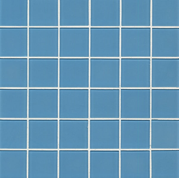 Glass Maya Blue Gloss Mosaic