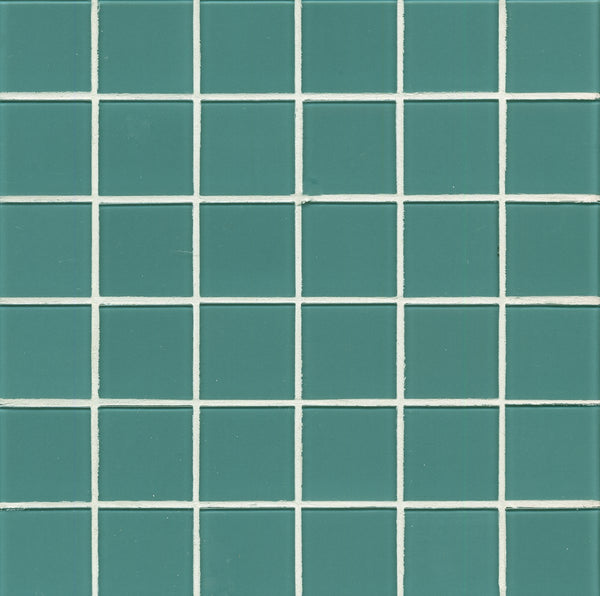 Glass Turquoise Gloss Mosaic