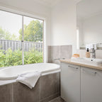 Grey Matt Tile - lifestyle view