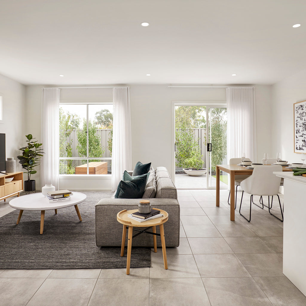 Grey Matt Tile - lifestyle view