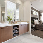 Ivory Extra Textured Tile - lifestyle view