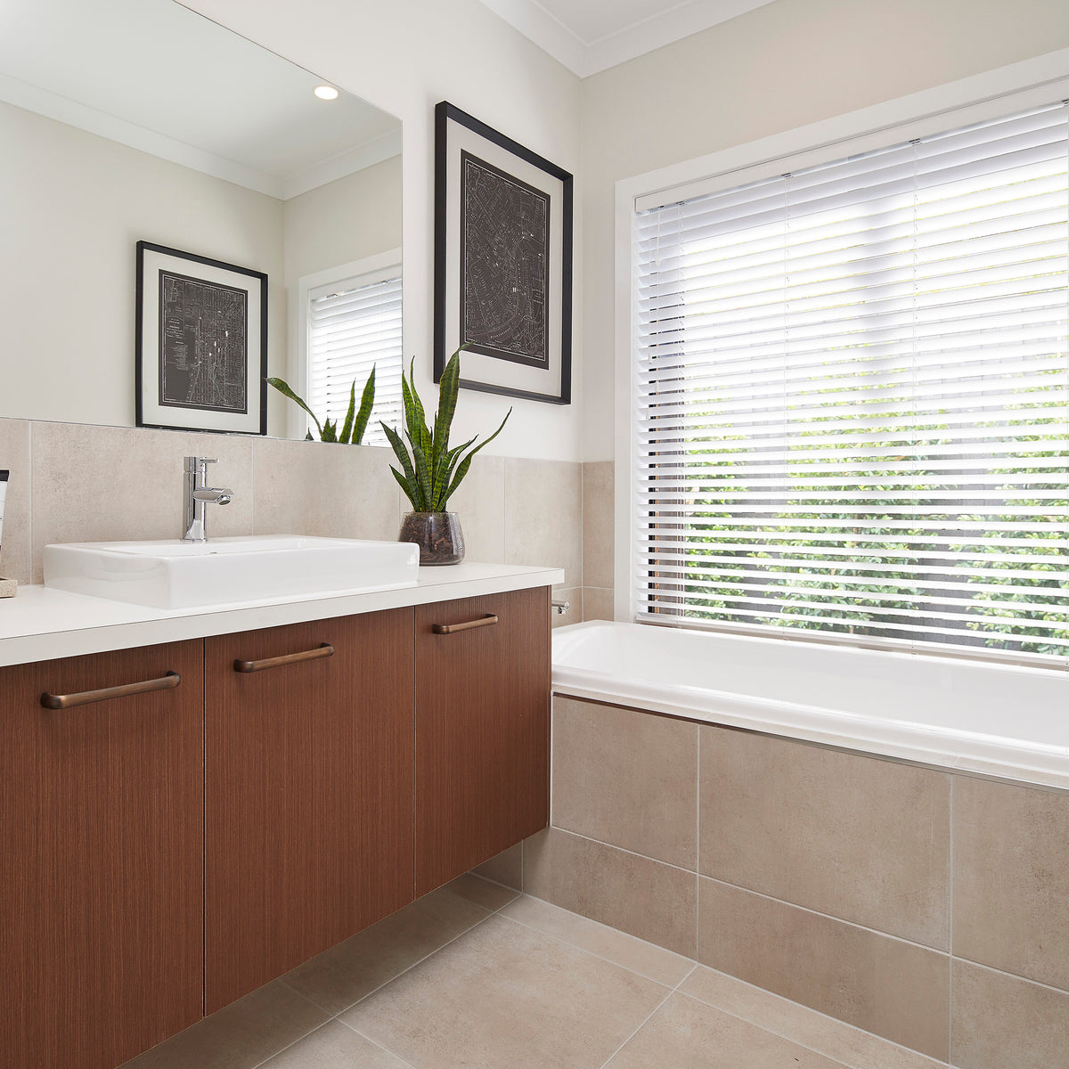 Ivory Extra Textured Tile - lifestyle view