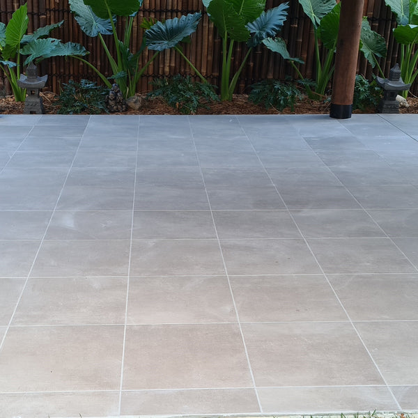 Taupe Extra Textured Tile - lifestyle view