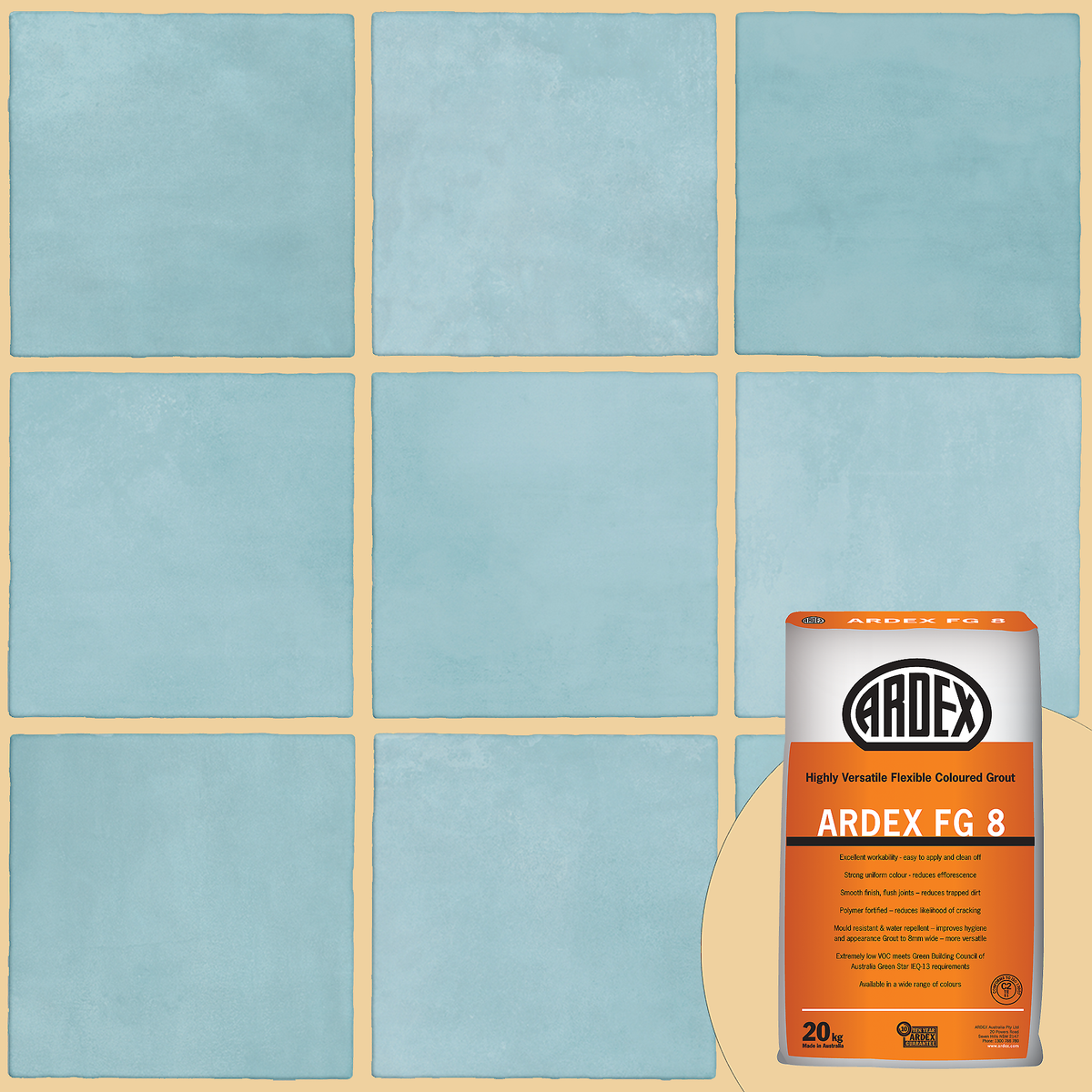 French Vanilla 250 Grout 20kg