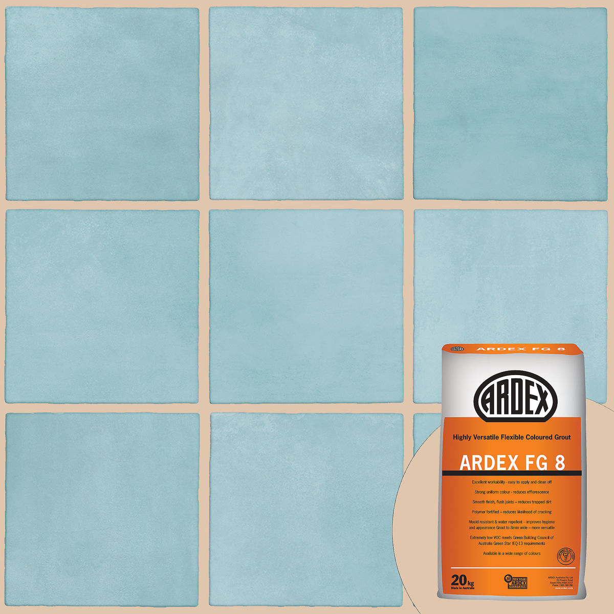 Light Beige 249 Grout 20kg
