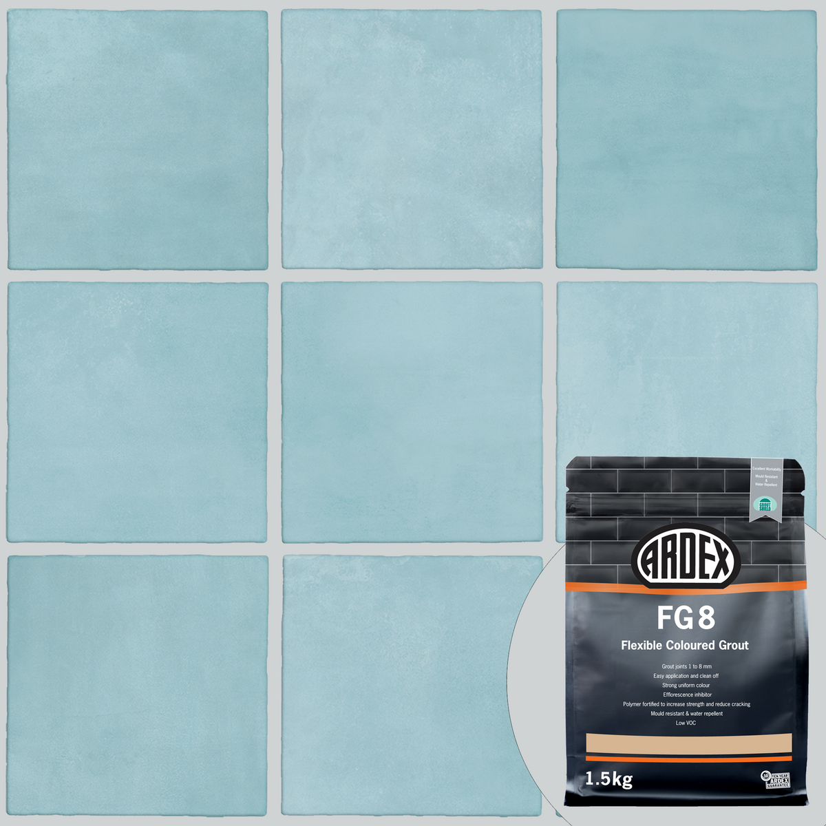 Misty Grey 241 Grout 1.5kg