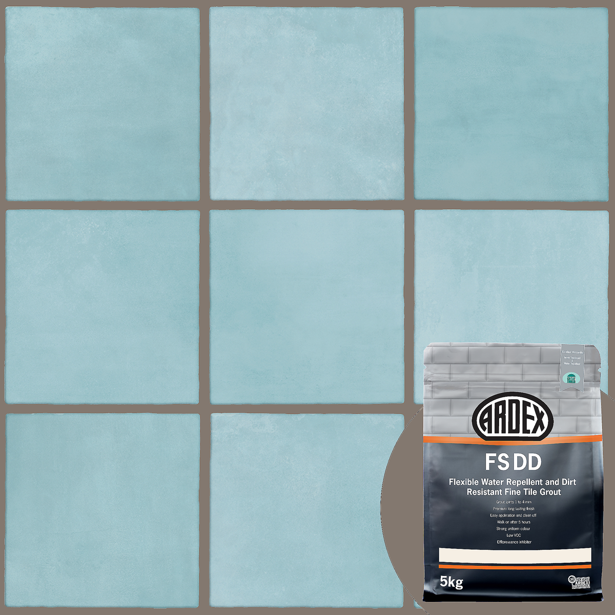 Slate Grey 311 Grout 5kg