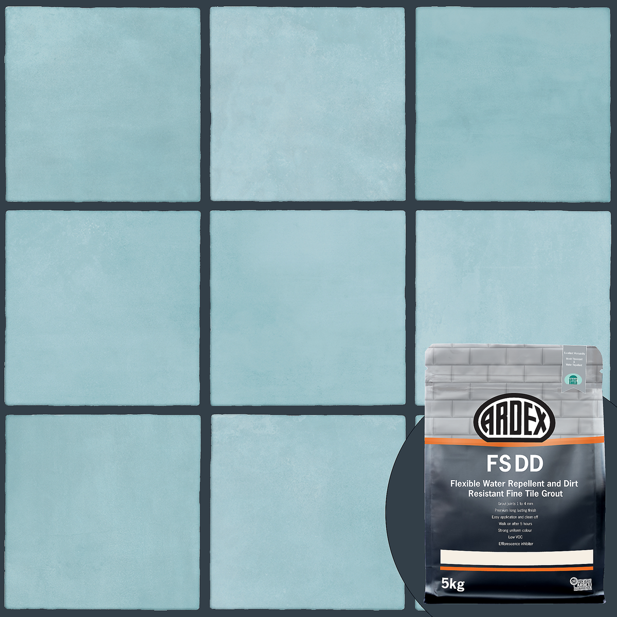 Midnight 302 Grout 5kg