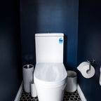 Hexagon Black Gloss Mosaic - lifestyle view
