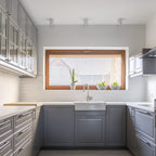 White Structured Gloss Tile - lifestyle view